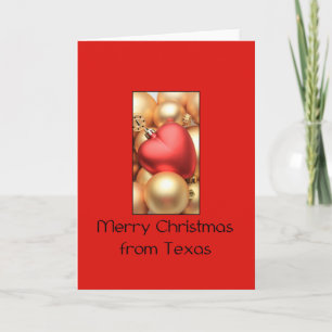 Texas-julkort, statsspecifikt helgkort