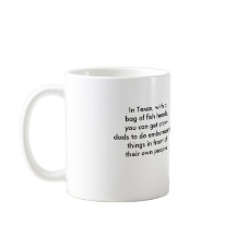 Texas kaffemugg