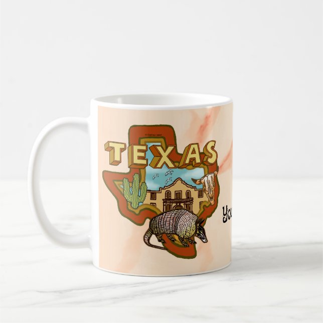 Texas Kaffemugg (Vänster)