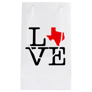 Texas Kärlek Glossy Gift Bag