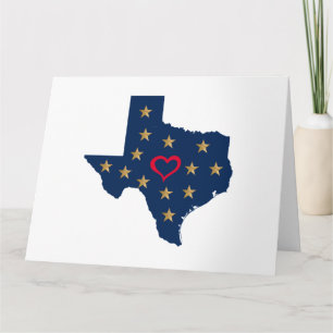 Texas Kärlek och Shining Stars i Lone Star Stat Kort