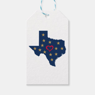 Texas Kärlek och Shining Stars i Lone Star Stat Presentetikett