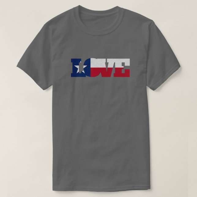 Texas Kärlek T-Shirt (Design framsida)