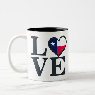 Texas Kärlek Två-Tonad Mugg