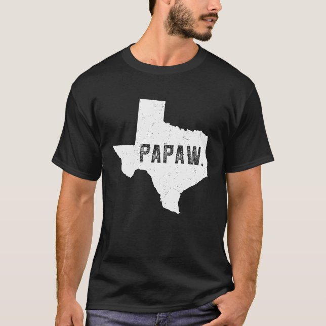 Texas Kart Papaya T Shirt (Framsida)
