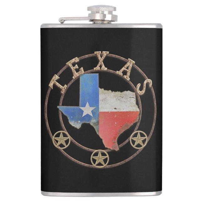Texas Karta Barn Art Fickplunta (Framsidan)