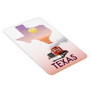 Texas Karta Big Rig Magnet