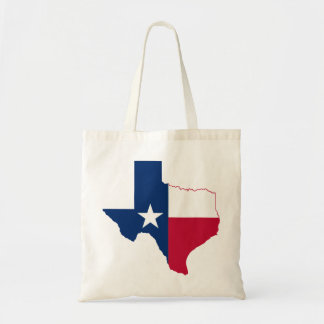Texas karta flagga tygkasse