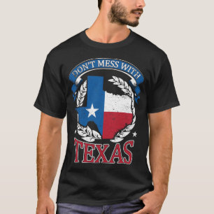 Texas Karta, inte med Texas T Shirt
