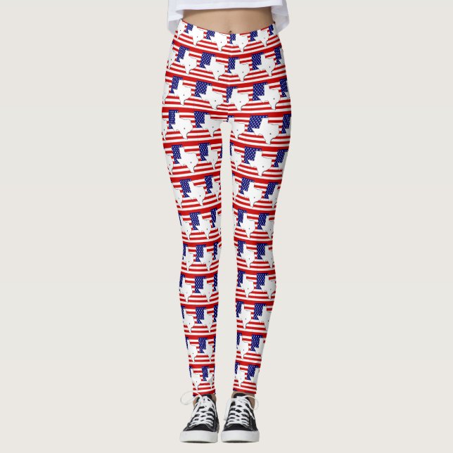 TEXAS KARTA LEGGINGS (Framsida)