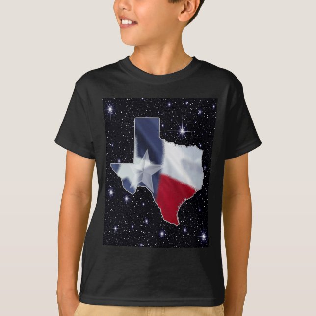 Texas karta tee shirt (Framsida)