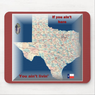 texas kartamousepad musmatta