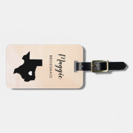 Texas kartong bagage märke, Bröllopsfest välkommen Bagagebricka