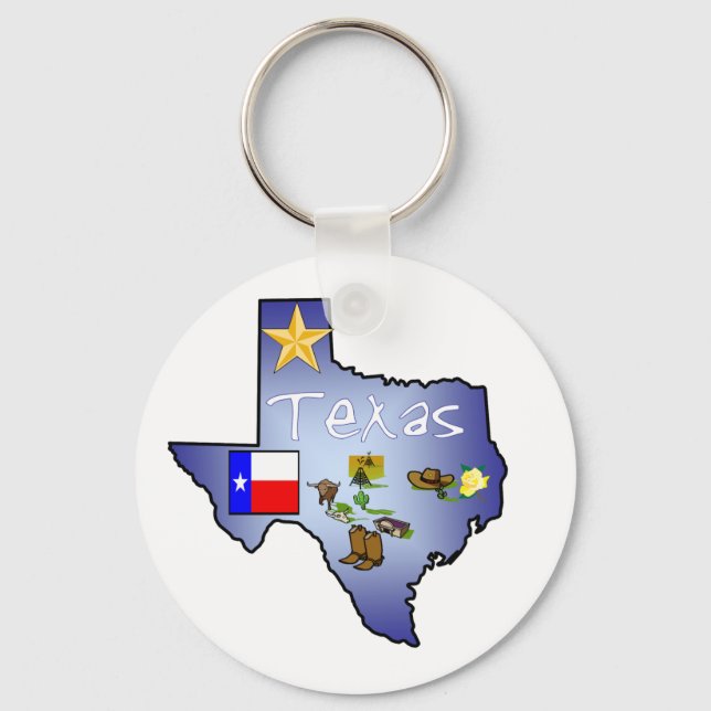 Texas Keychain Nyckelring (Framsida)