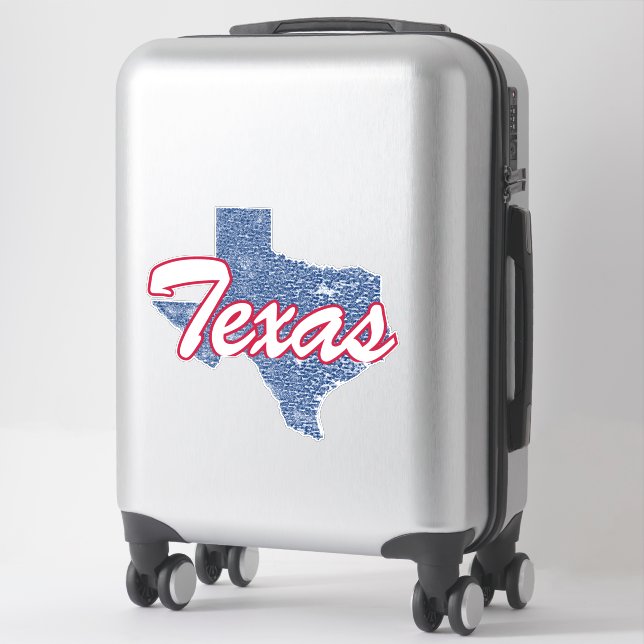 Texas Klistermärken (Resväska)