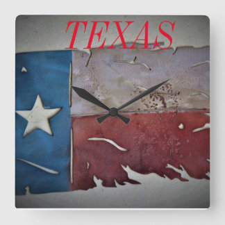 TEXAS-klocka Fyrkantig Klocka