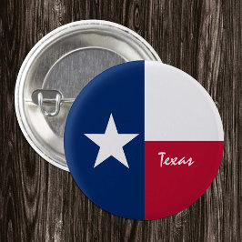 Texas-knapp, patriotisk Texas Flagga mode Knapp