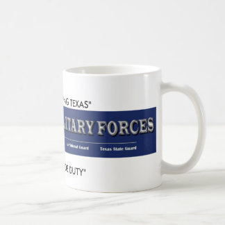 texas krigsmaktar, "TEXANSPORTION TEXAS",… Kaffemugg