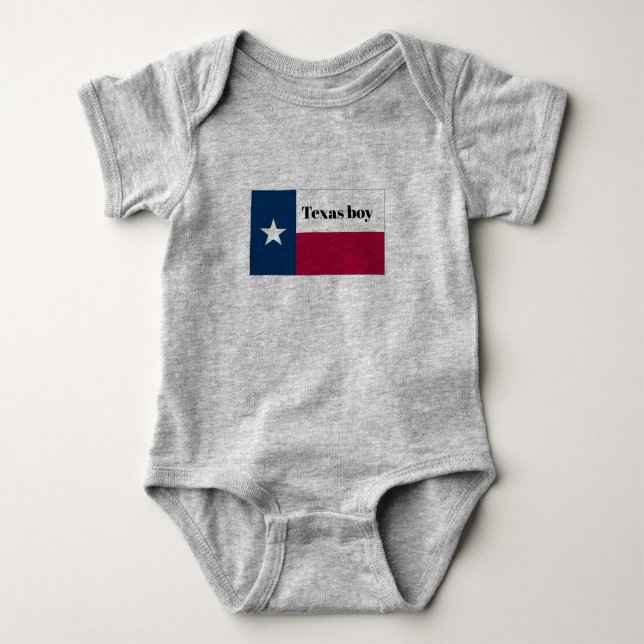 Texas-kroppsdräkt T Shirt (Framsida)