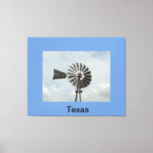 Texas Kvarn Canvastryck