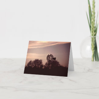 Texas kvarn Notecard #2 Kort