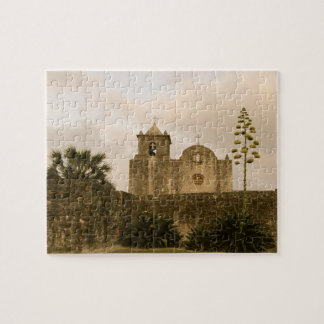 Texas Kyrka-Vintage/Sepia Pussel