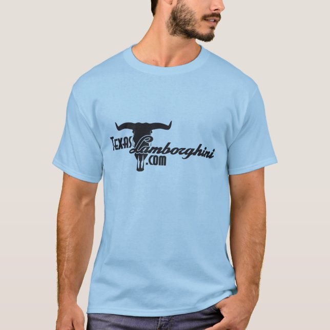 Texas Lamborghini T-tröja T-shirt (Framsida)