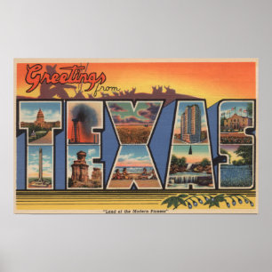 Texas (land av den moderna banbrytaren) poster
