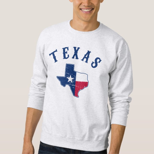Texas Lång Ärmad Tröja (Framsida)