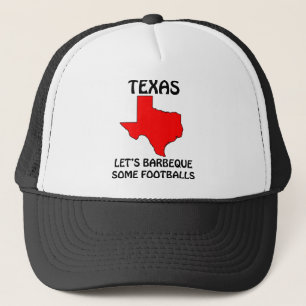 Texas - Låt oss grilla några fotbollar Truckerkeps