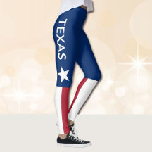 TEXAS Leggings Lone Star Running Yoga Byxor
