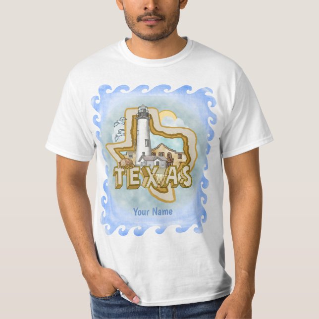Texas Lighthouse t-shirt (Framsida)