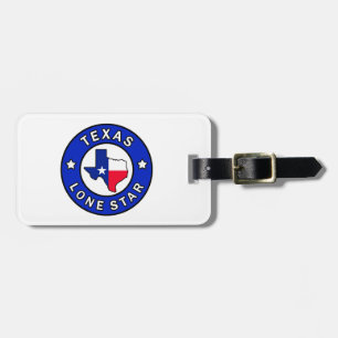 Texas Lone Star Bagagebricka