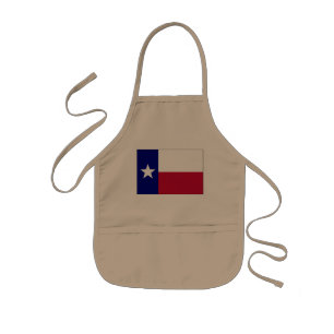 Texas Lone Star Flagga Barnförkläde