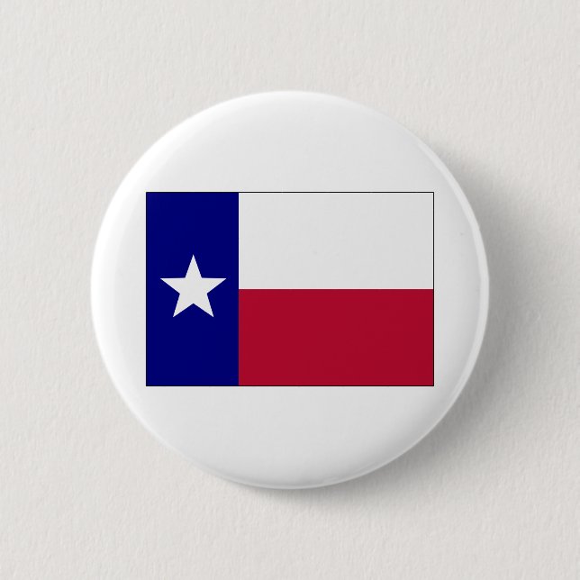 Texas Lone Star Flagga Knapp (Framsida)