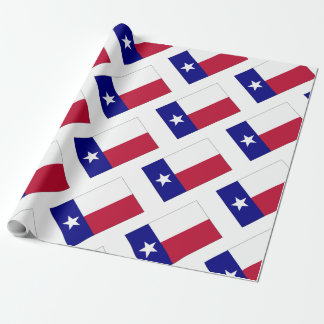 Texas Lone Star Flagga Presentpapper
