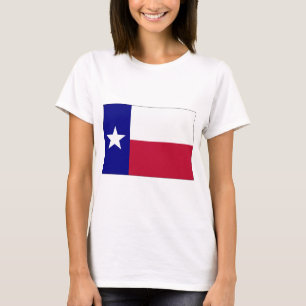 Texas Lone Star Flagga T Shirt