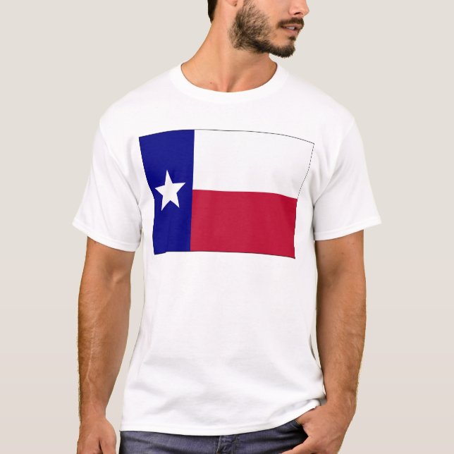 Texas Lone Star Flagga Tröja (Framsida)