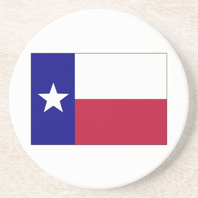 Texas Lone Star Flagga Underlägg (Framsidan)