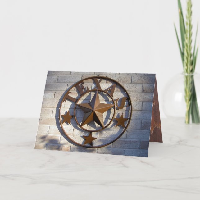 Texas Lone Star Inbjudan (Framsida)