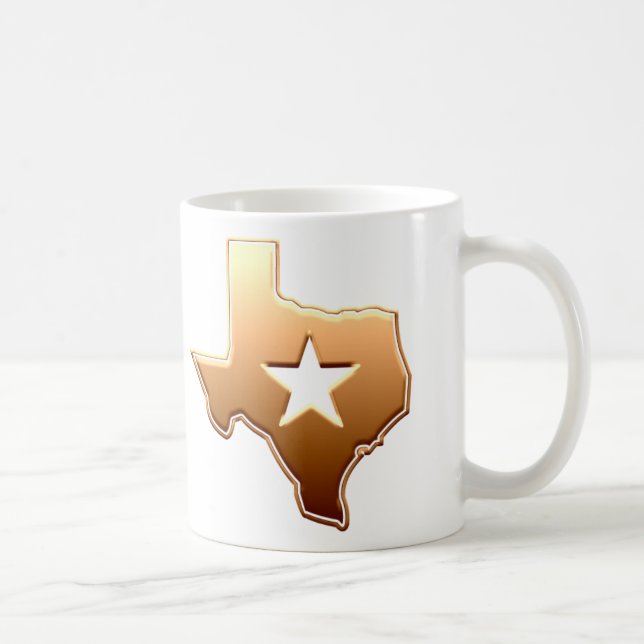 Texas Lone Star Kaffemugg (Höger)