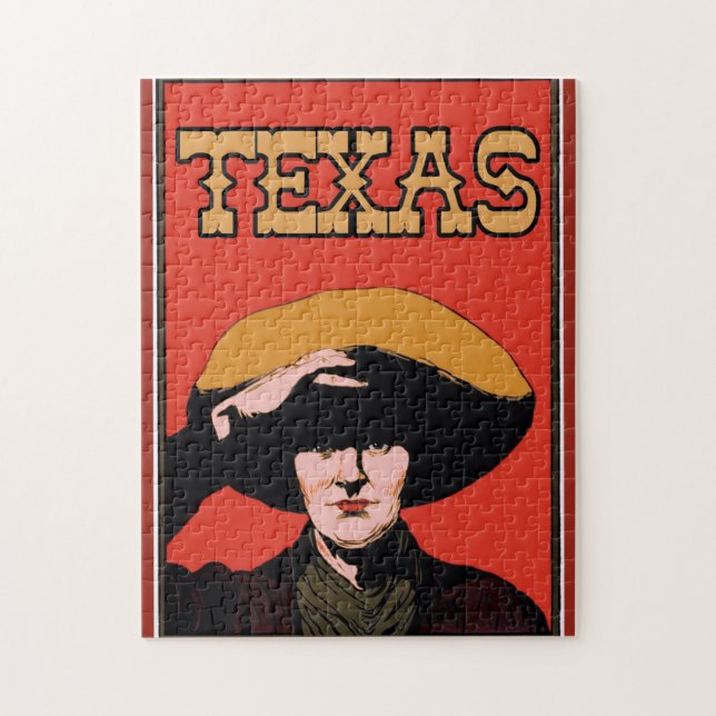 Texas Lone Star Pussel (Vertikal)