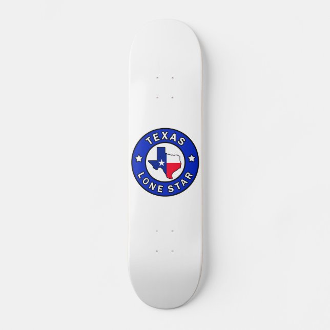 Texas Lone Star Skateboard Bräda 20 Cm (Framsida)