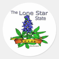 Texas Lone Star State Bluebonnet