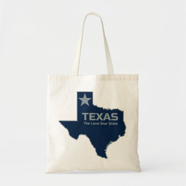 Texas Lone Star State Design Tygkasse (Framsidan)