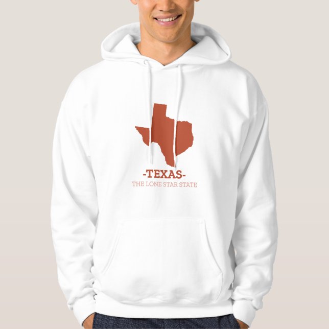 Texas - Lone Star State Hoodie (Framsida)