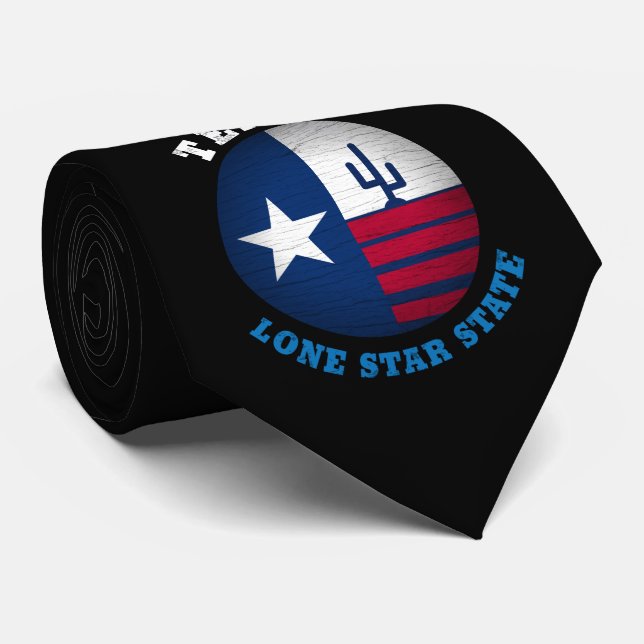 TEXAS LONE STAR STATLIG FLAGGA SLIPS (Rullad)