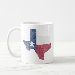 Texas Lone Star Vintage Austin Dallas Houston Kaffemugg