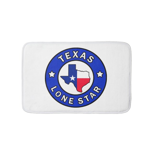 Texas Lone stjärna Badrumsmatta (Framsidan)