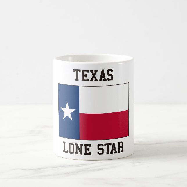 Texas Lone stjärna Kaffemugg (Center)
